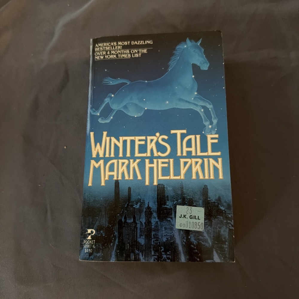 Winter's Tale by Mark Helprin - Rare 1983